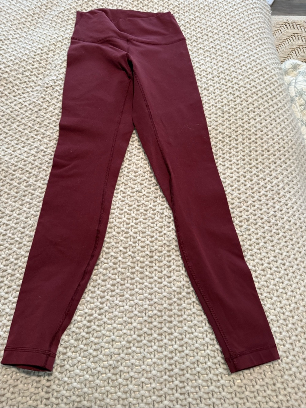 lululemon athletica High-Waist Burgundy Leggings